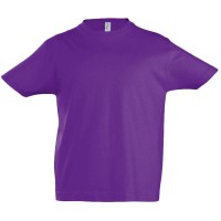 Футболка детская Imperial Kids темно-фиолетовая, на рост 96-104 см (4 года)