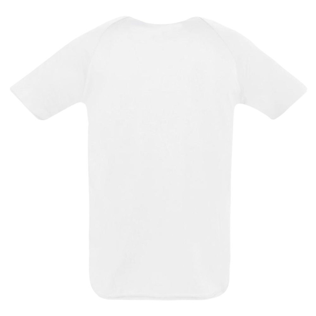 Футболка унисекс Sporty 140 белая, XL