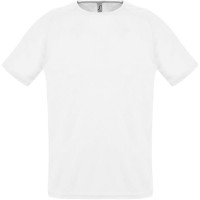 Футболка унисекс Sporty 140 белая, L