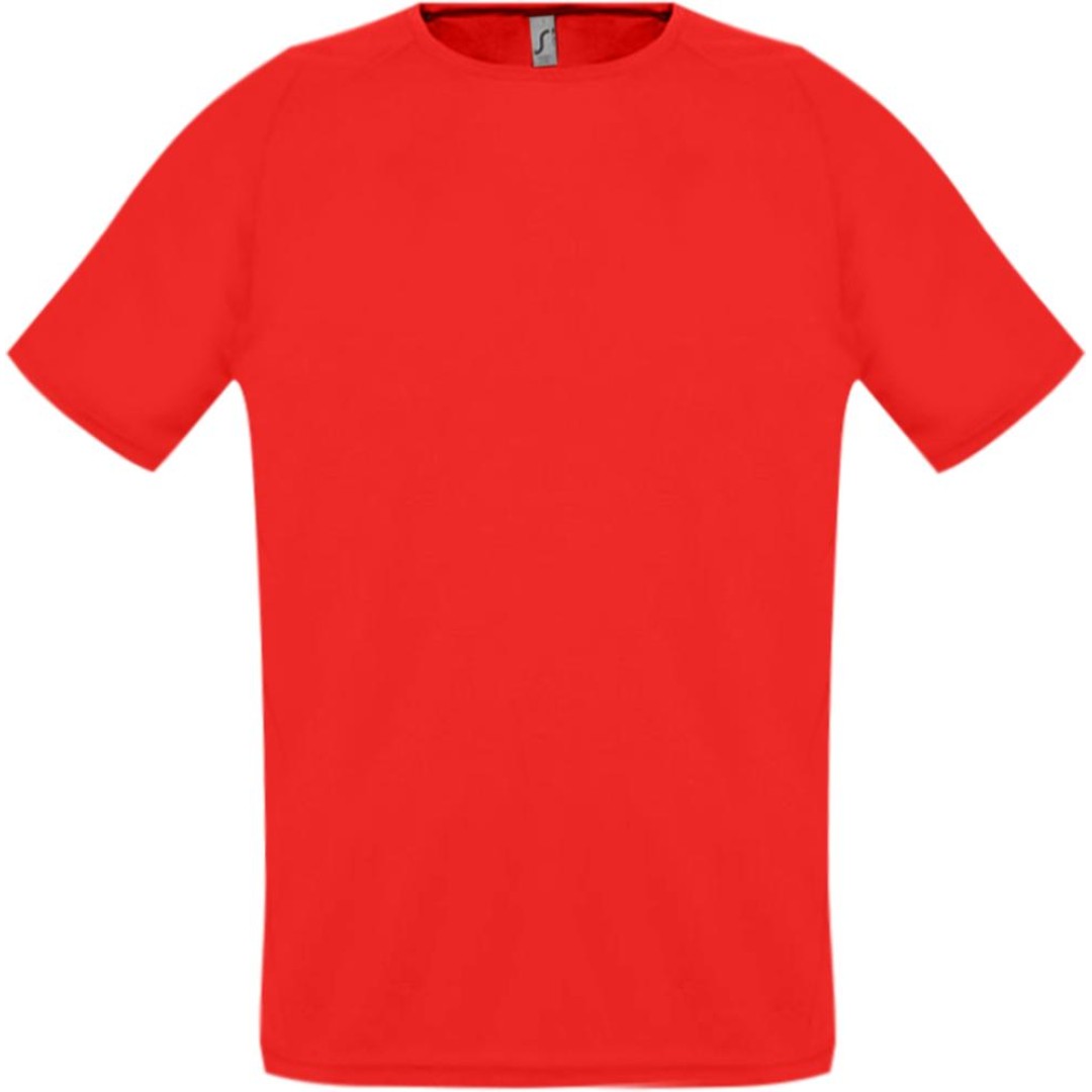Футболка унисекс Sporty 140 красная, XL