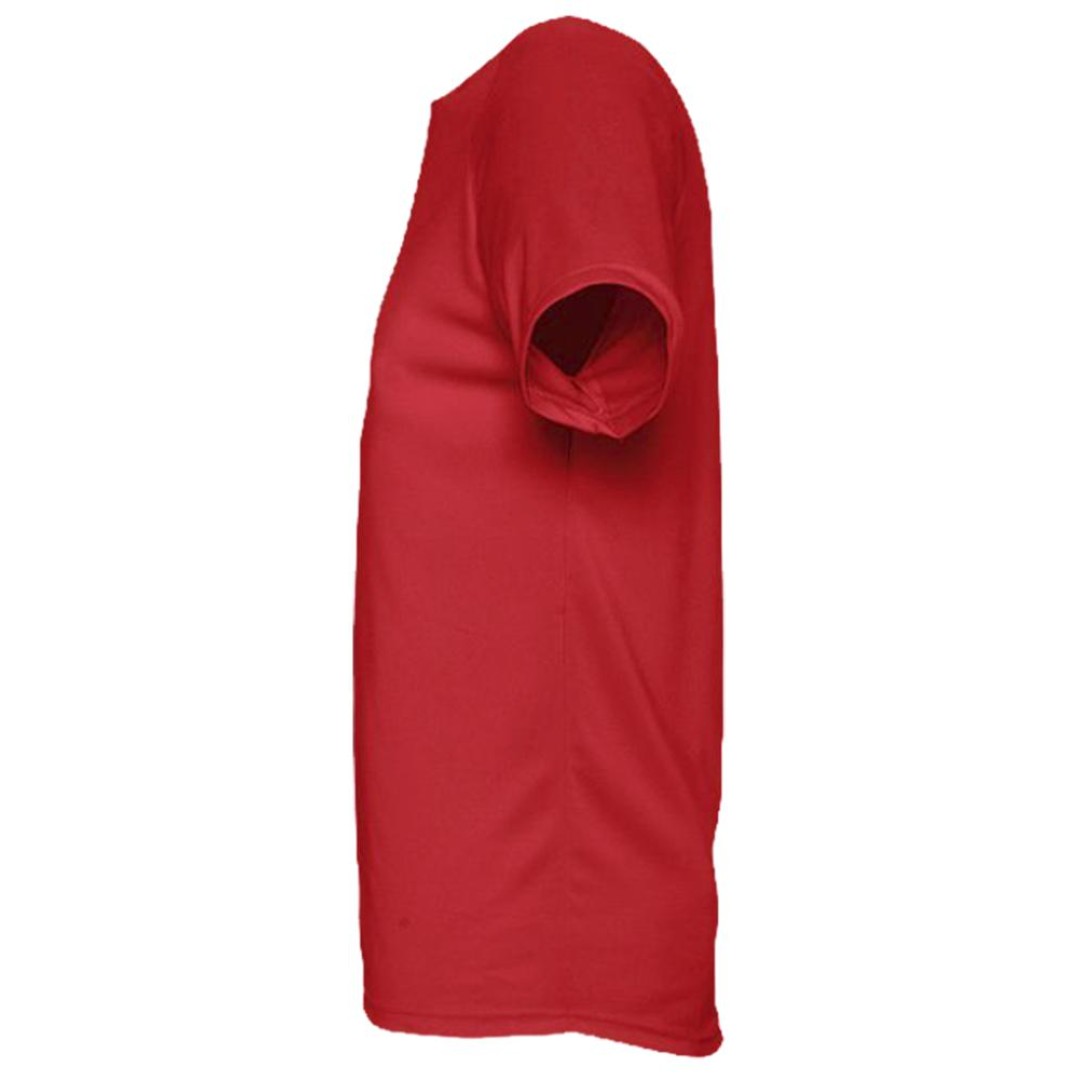 Футболка унисекс Sporty 140 красная, XL