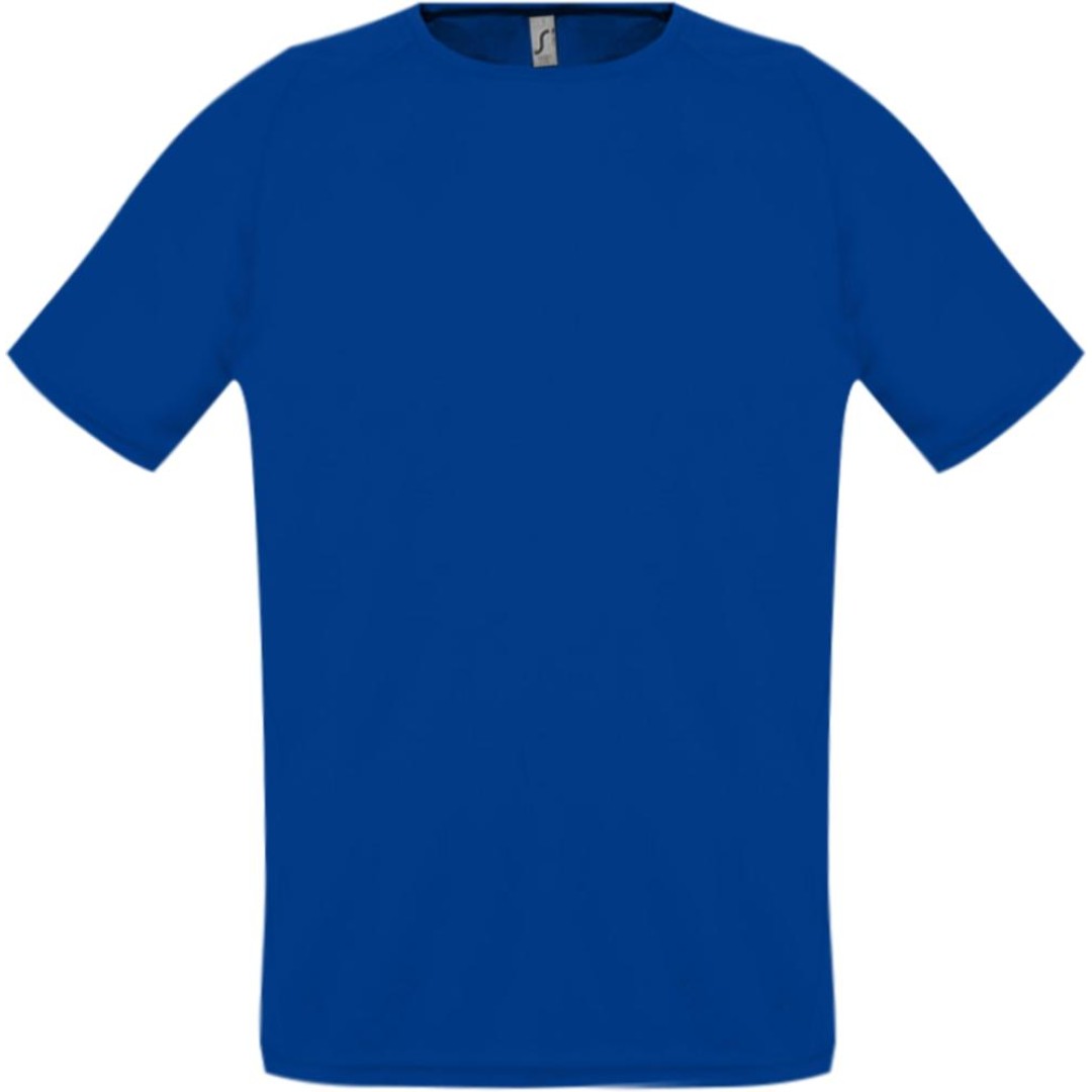Футболка унисекс Sporty 140 ярко-синяя, XL