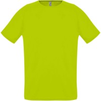 Футболка унисекс Sporty 140 зеленый неон, M