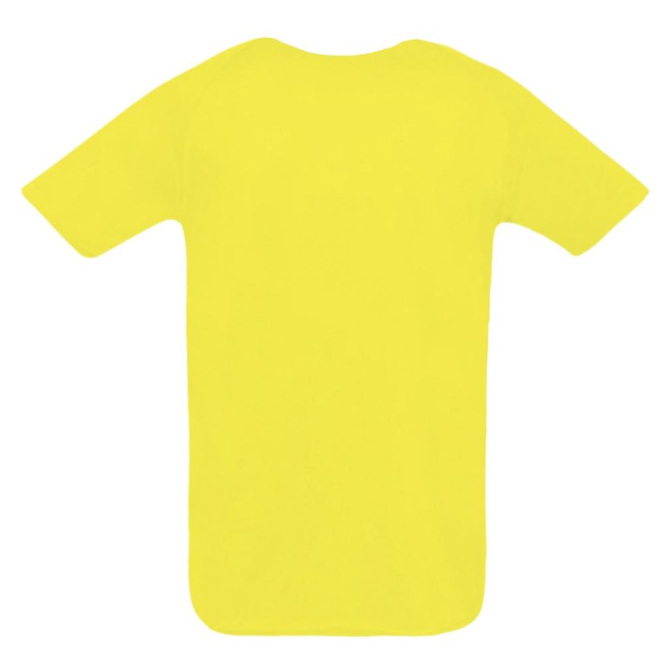 Футболка унисекс Sporty 140 лимонно-желтая, 3XL