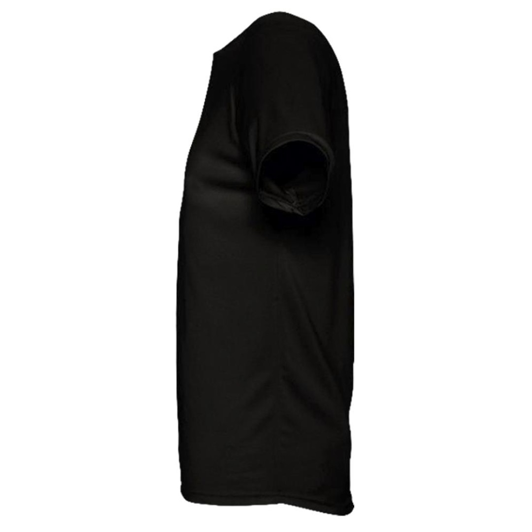 Футболка унисекс Sporty 140 черная, L