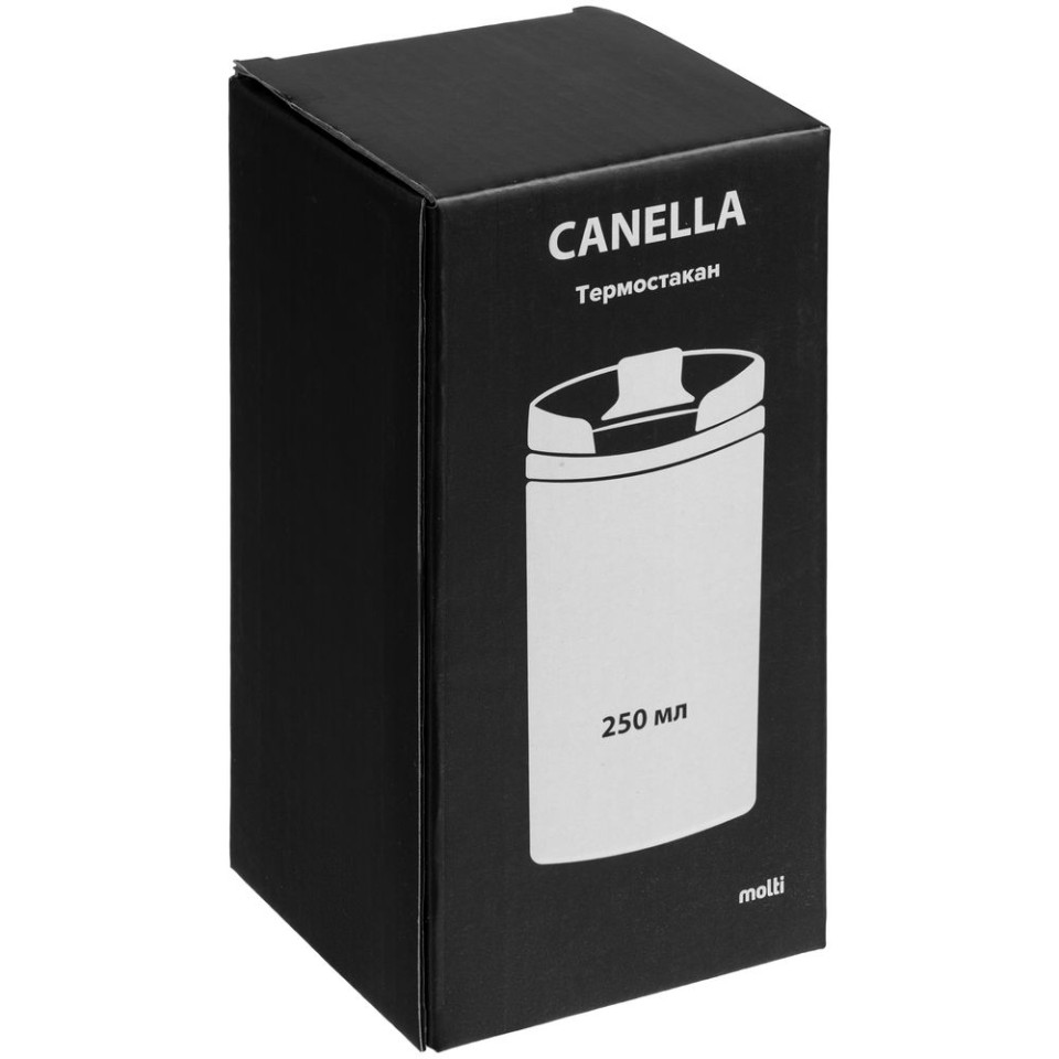 Термостакан Canella, синий матовый