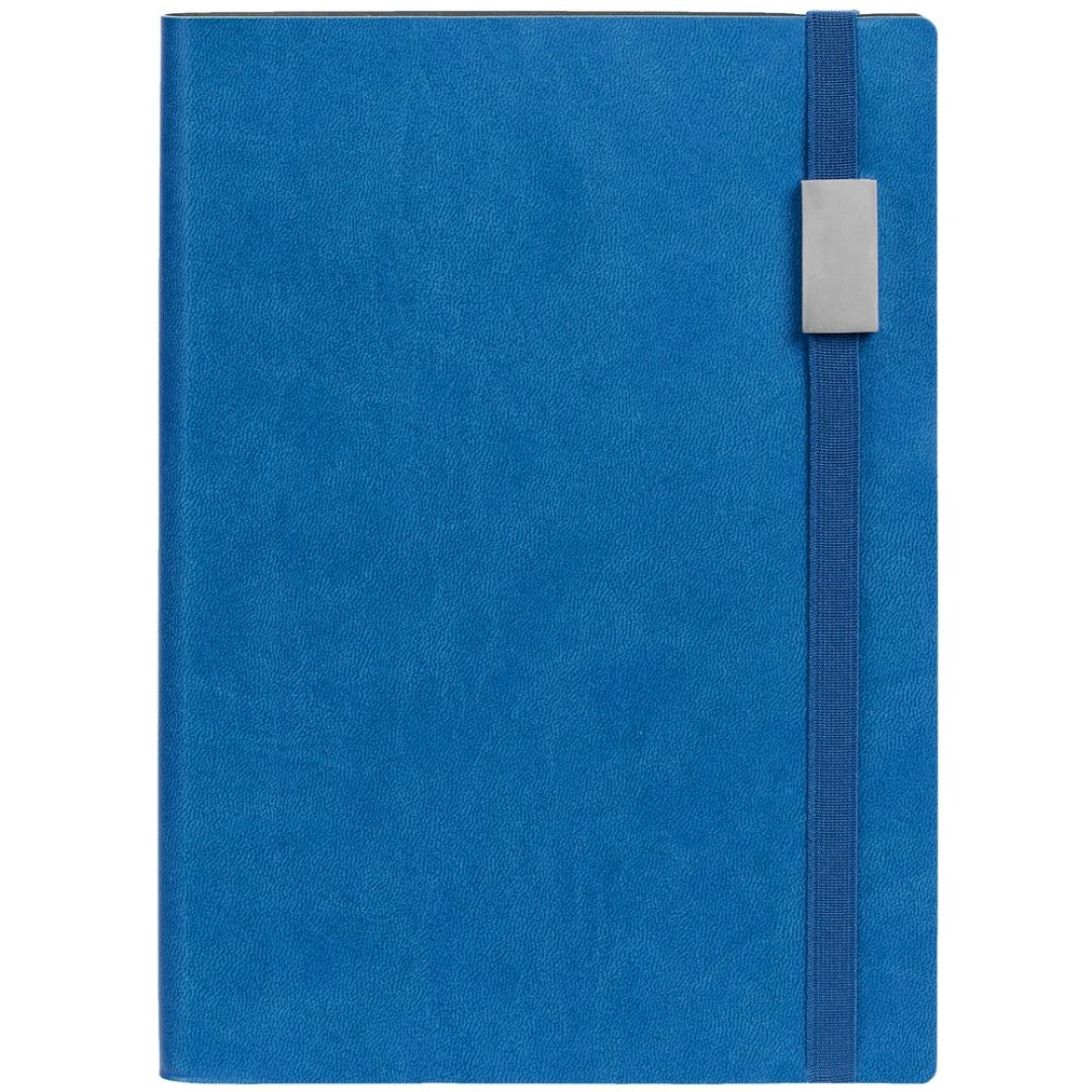 Ежедневник Vivian Metal, недатированный, синий