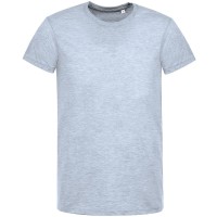 Футболка мужская приталенная Regent Fit голубой меланж, S