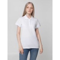 Рубашка поло женская Virma lady, белая, S