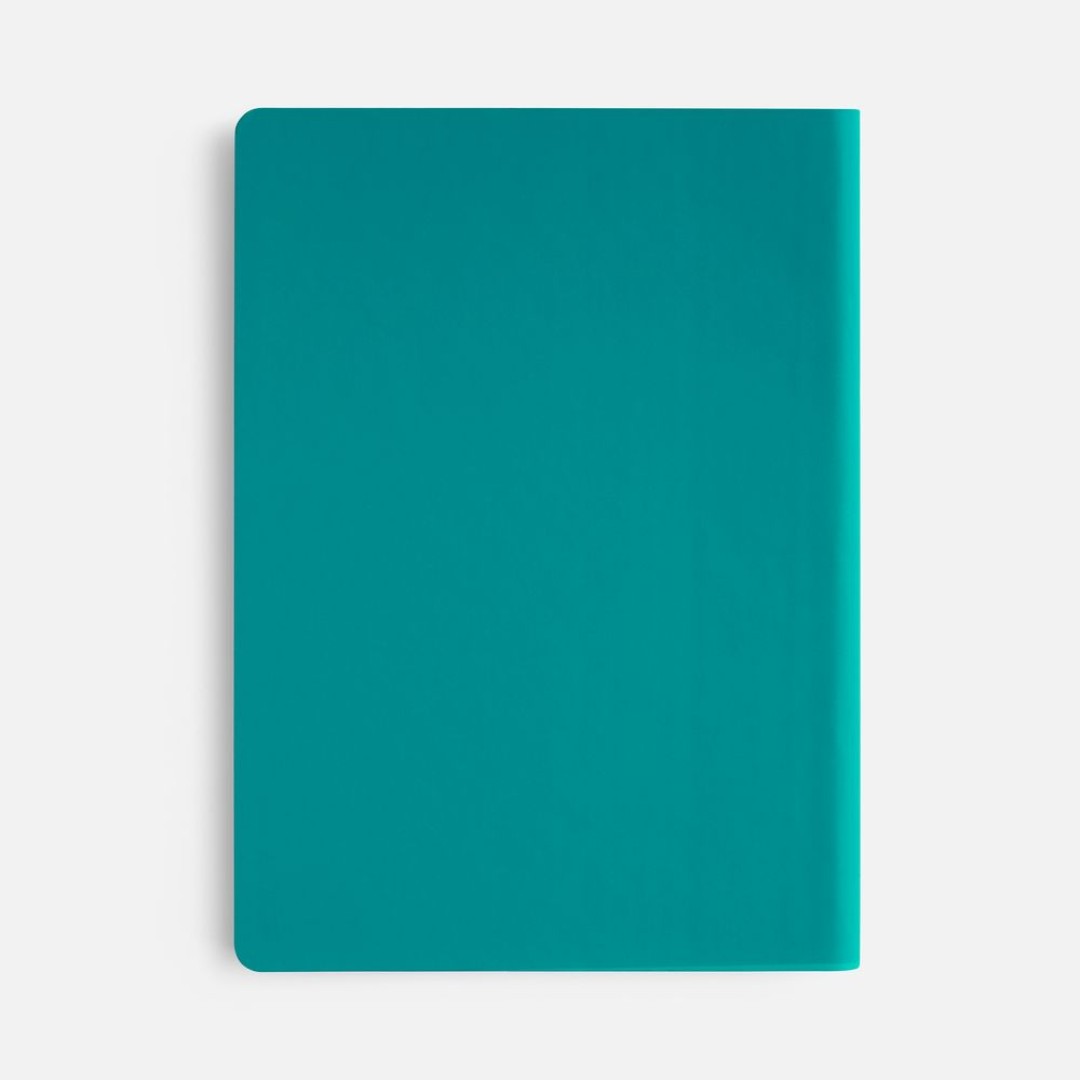 Ежедневник Flex Shall New, недатированный, бирюзовый