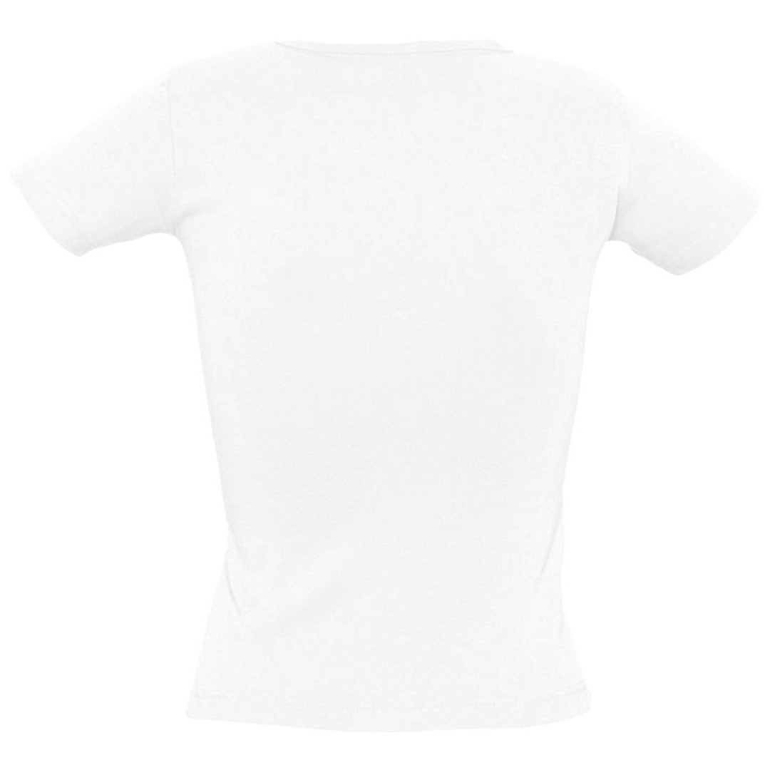 Футболка женская с круглым вырезом Lady 220 белая, M