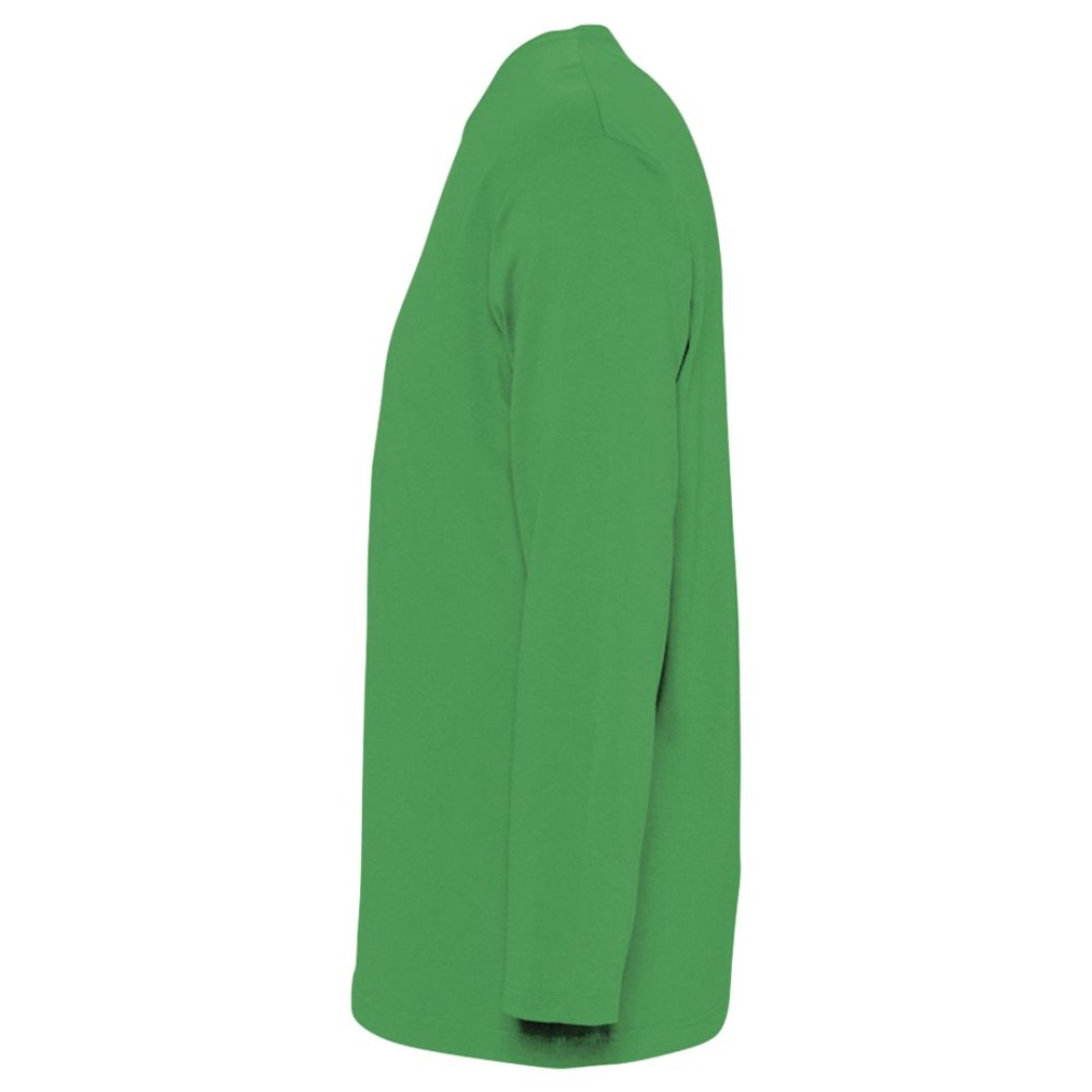 Футболка мужская с длинным рукавом Monarch 150, ярко-зеленая, 3XL