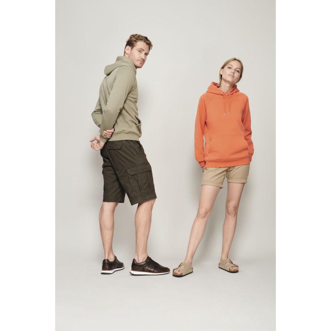 Толстовка унисекс Stellar, оранжевая, S