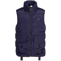 Жилет с подогревом Thermalli Zermatt темно-синий, M