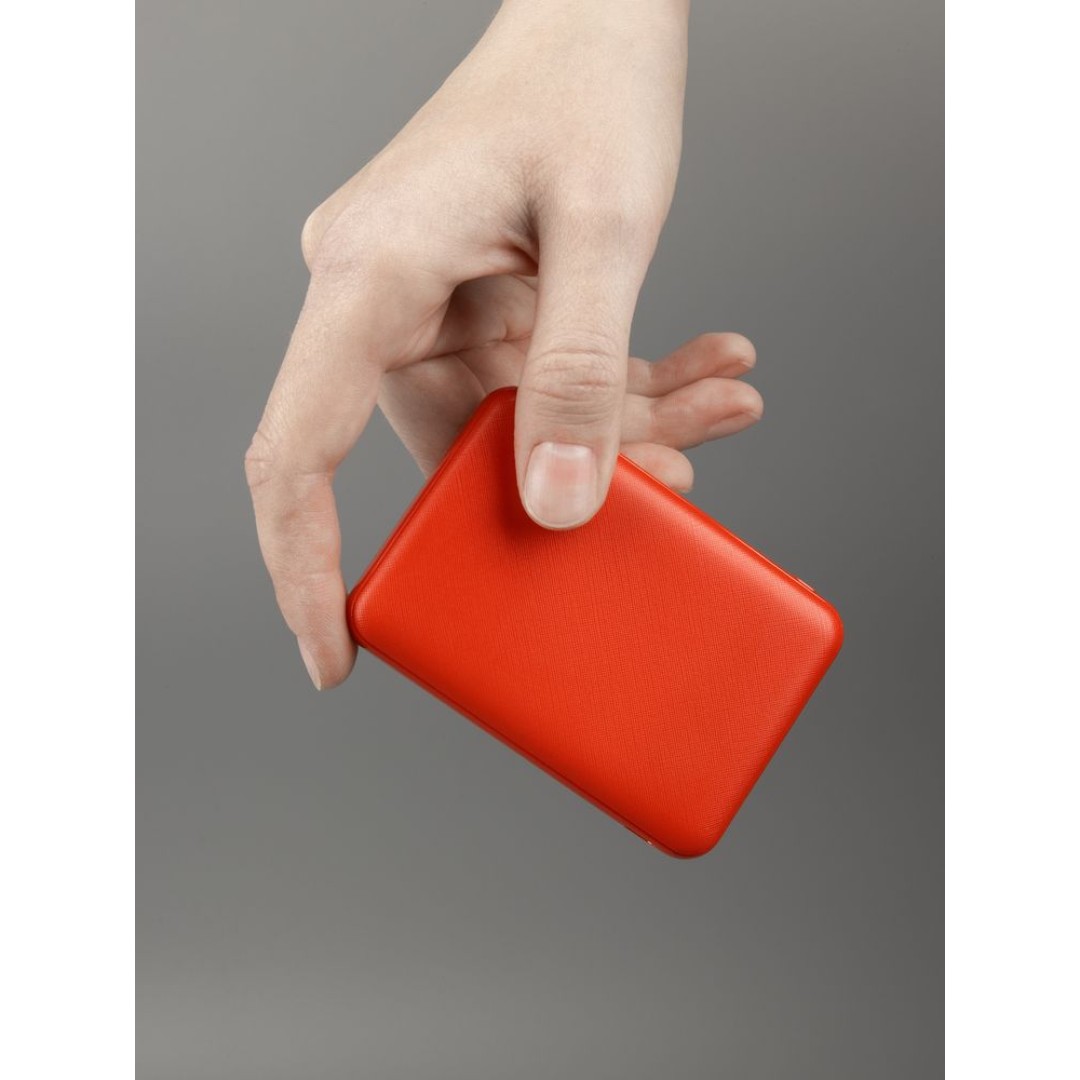 Внешний аккумулятор Uniscend Full Feel Type-C 5000 мАч, красный