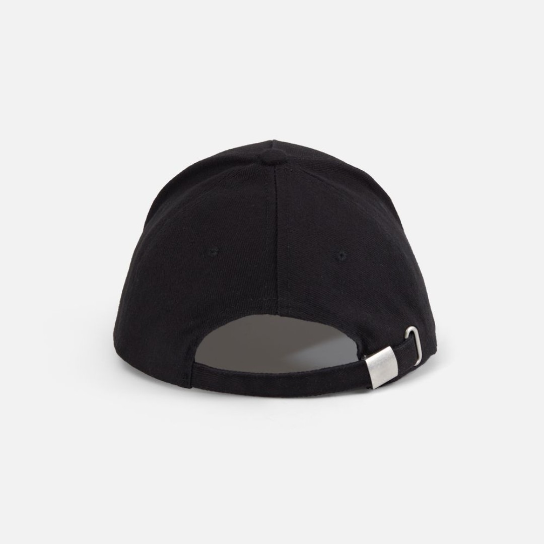 Бейсболка Long Beach, черная