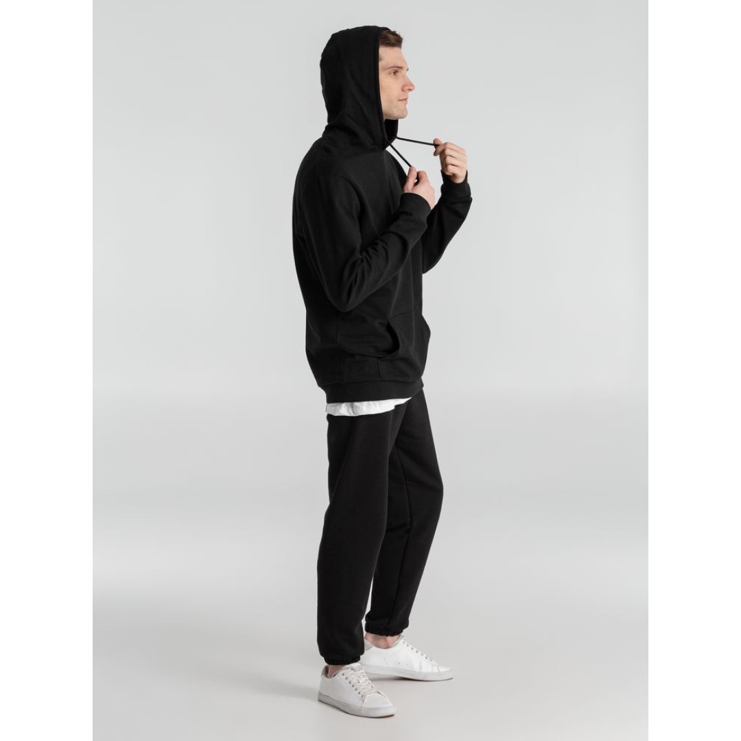 Толстовка с капюшоном унисекс Hoodie, черная