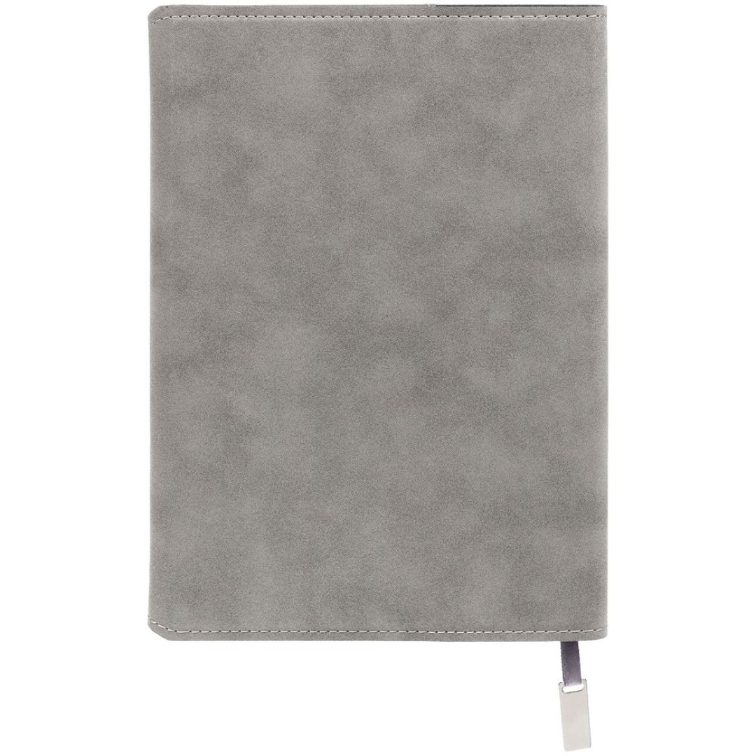 Ежедневник Grace на заказ, недатированный, серый