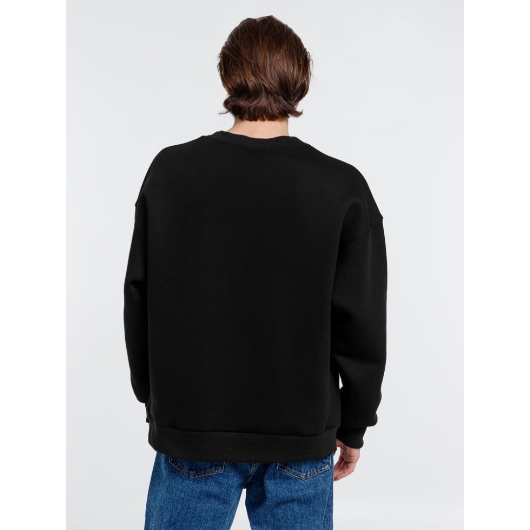 Свитшот оверсайз унисекс True Self, черный, размер L