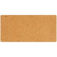 Лейбл кожаный Tuken, S, бежевый