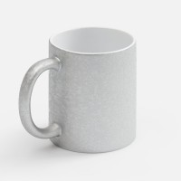 Кружка для сублимационной печати Sagredo, серебристая