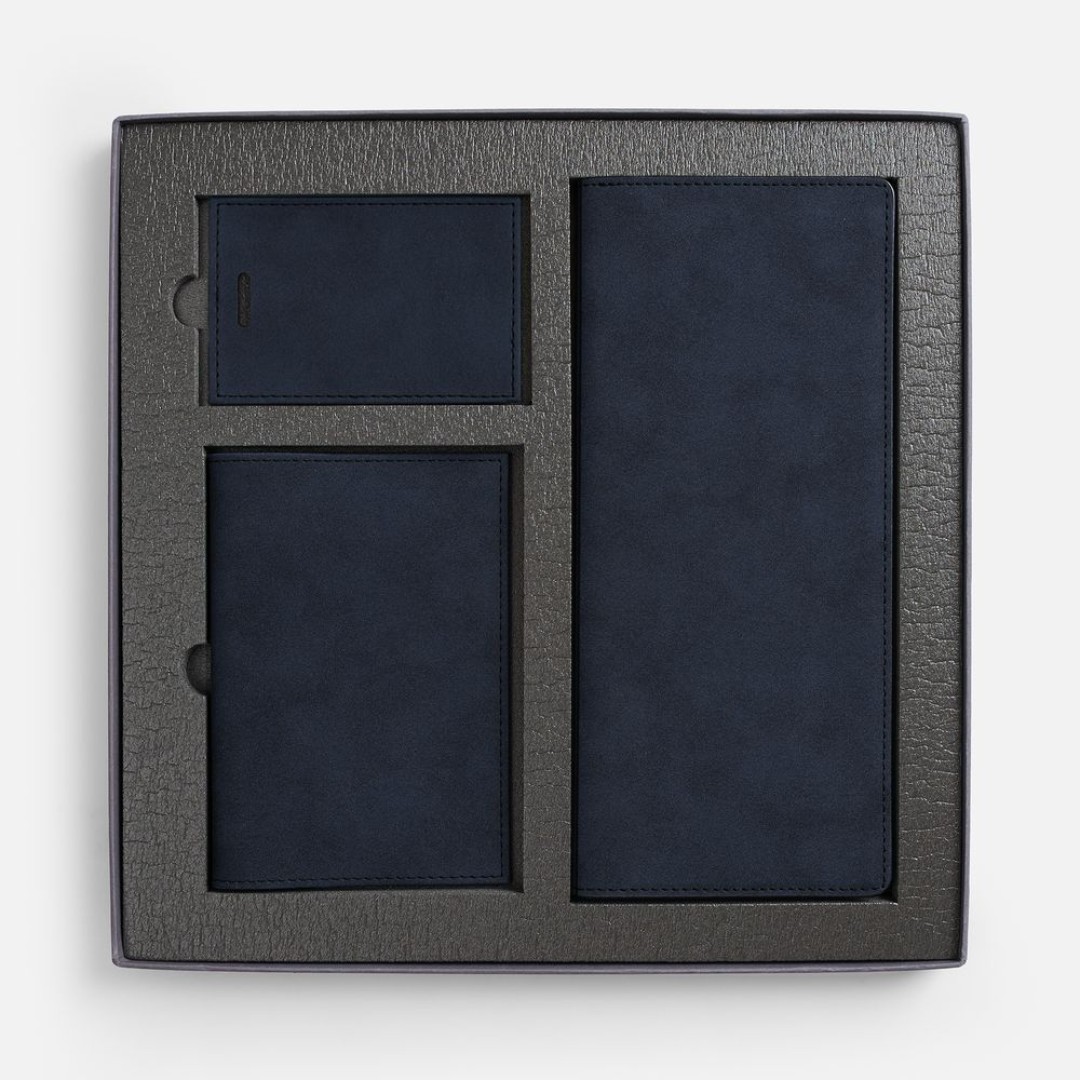 Набор Nubuk Trio, синий