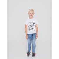 Футболка детская «Пойду наберусь высоты», белая, на рост 106-116 см (6 лет)