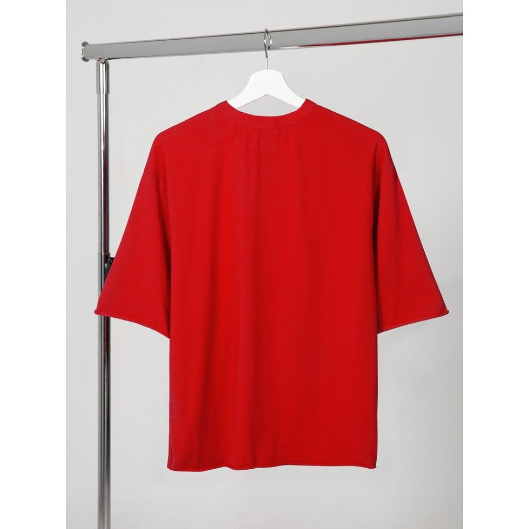 Футболка оверсайз Vozduh 2.0, красная, размер XL/ XXL