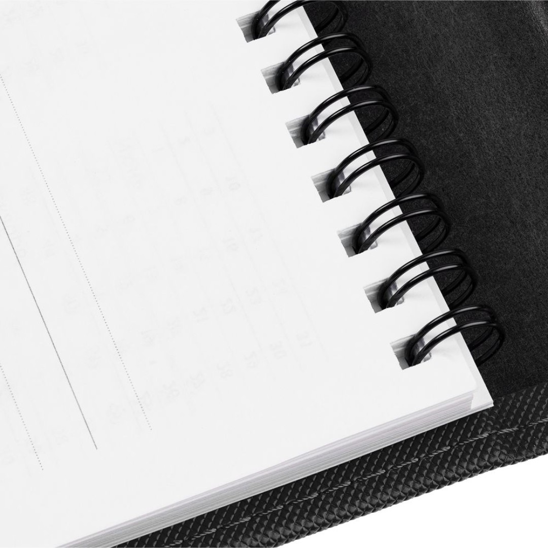 Планинг Grade на заказ, недатированный, черный