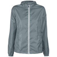 Ветровка женская Fastplant серая, S