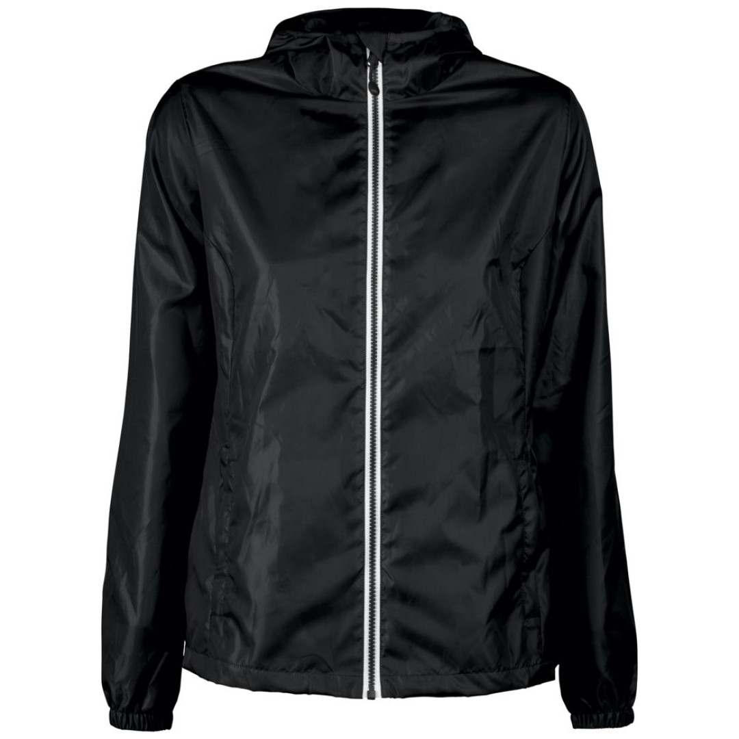 Ветровка женская Fastplant черная, S