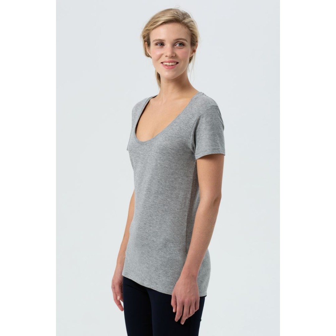 Футболка женская Metropolitan серый меланж, M