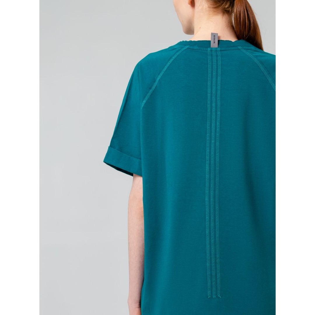 Футболка Vozduh, темно-бирюзовая, S