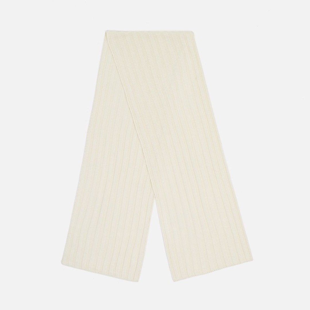 Шарф Metelitsa, белый (молочный)