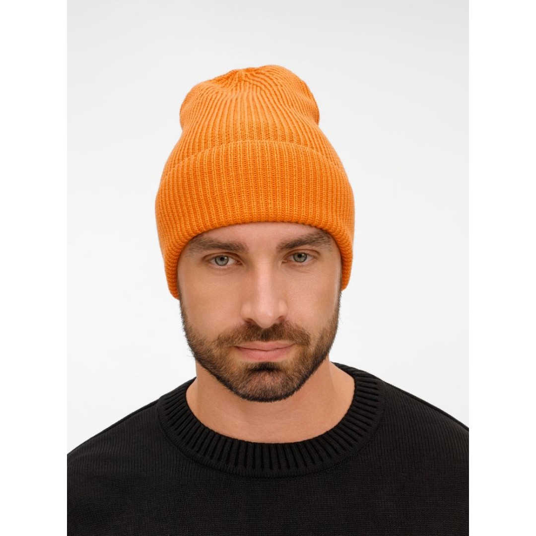 Шапка Nobilis Mono, оранжевая (абрикос)