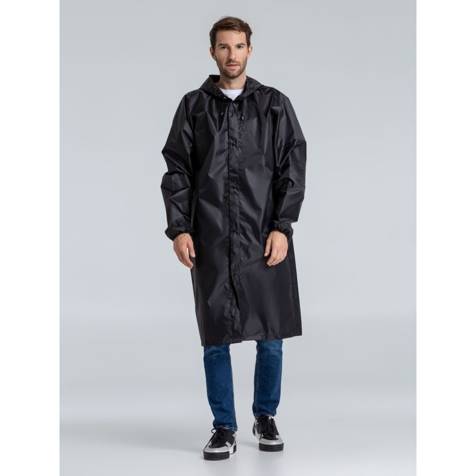 Дождевик унисекс Rainman Strong черный, XS