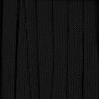Плоский шнур Cord S, черный, 10 см