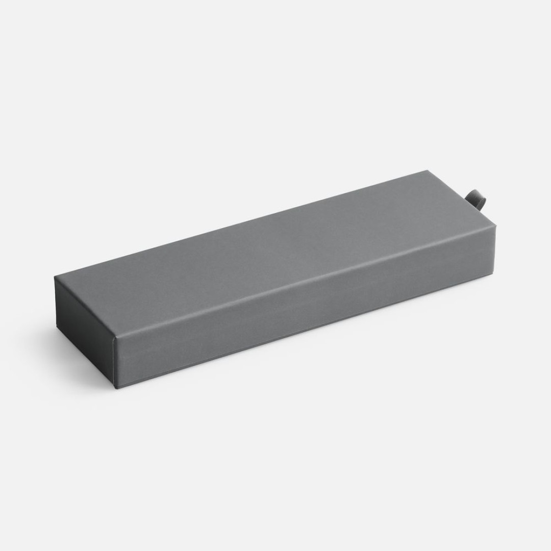 Ручка шариковая Ringa в футляре, серая