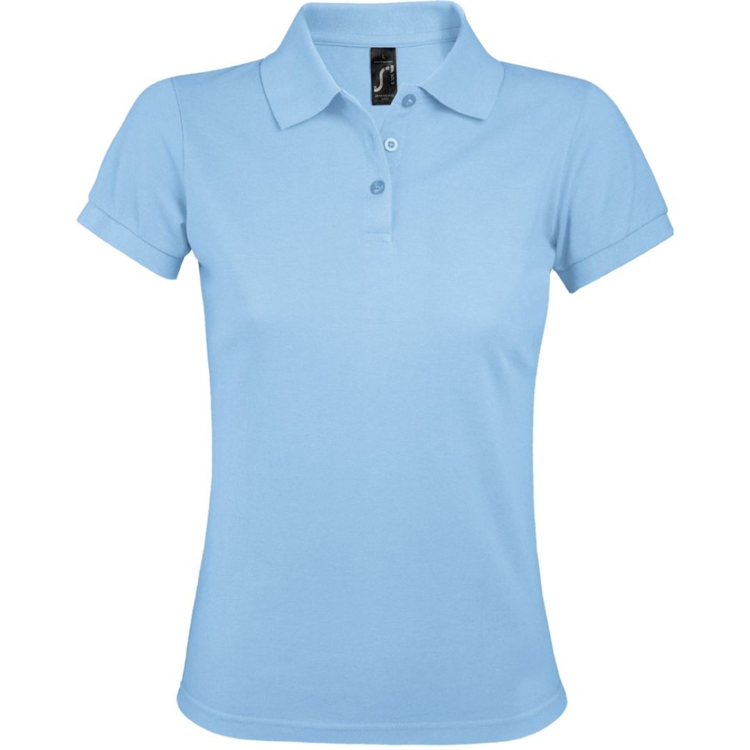 Рубашка поло женская Prime Women 200 голубая