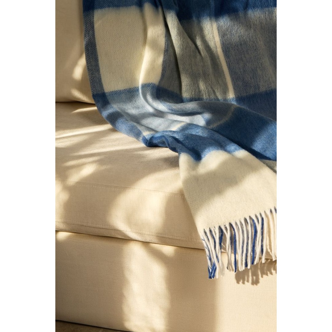 Плед Edinburgh, голубой