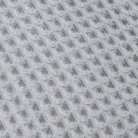 Плед вафельный Elenglect, светло-серый