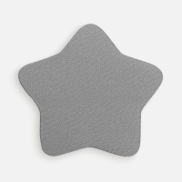 Наклейка тканевая Lunga Bial, M, серая