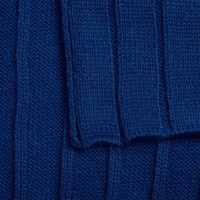 Плед Tressa, темно-синий (кобальт)