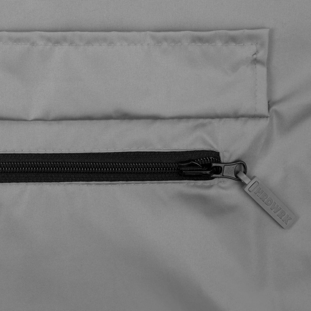 Дождевик-анорак Hard Work, серый, единый