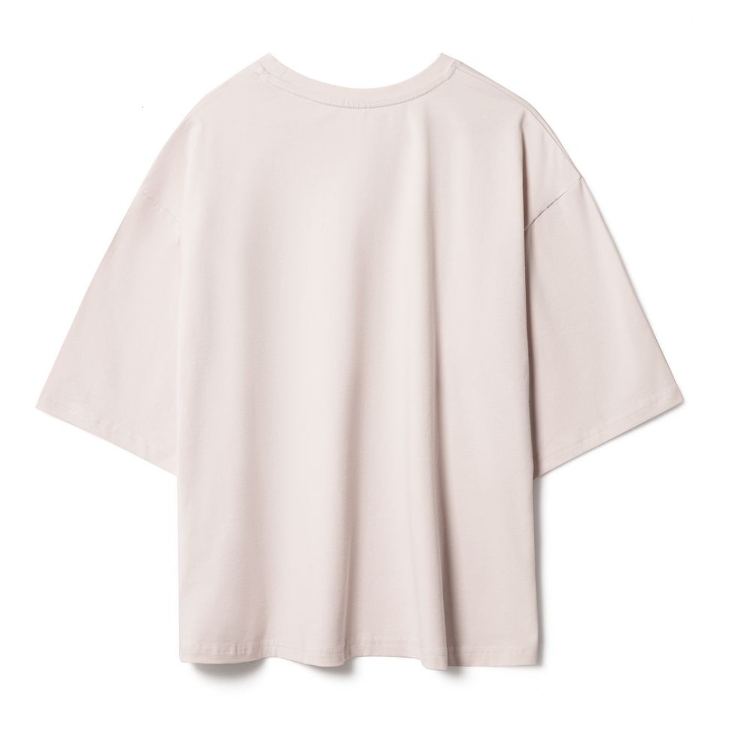 Футболка унисекс оверсайз Street Vibes, бежевая, размер XL/XXL