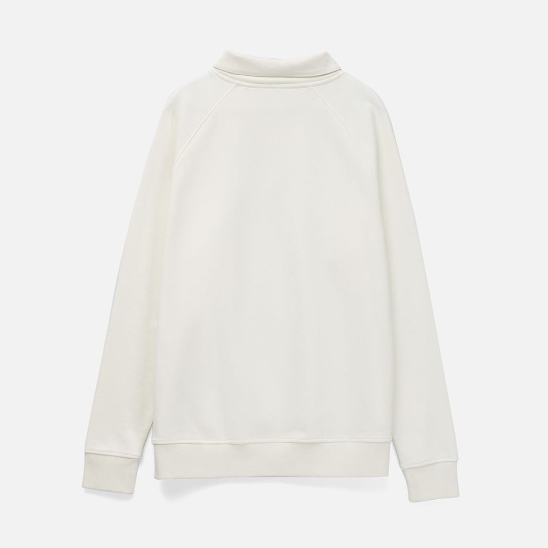 Толстовка унисекс S3, молочно-белая