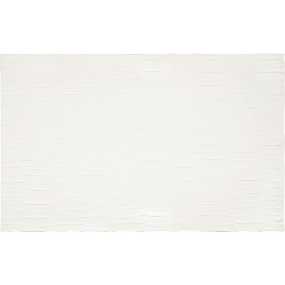 Плед Rombus, молочный (белый)