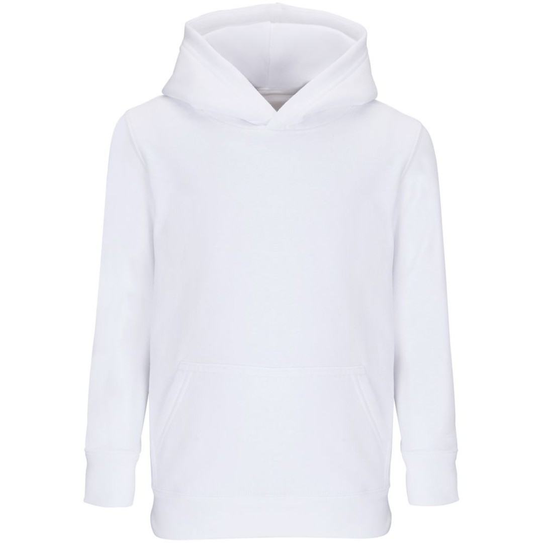 Худи детское Condor Kids, белое, на рост 154-164