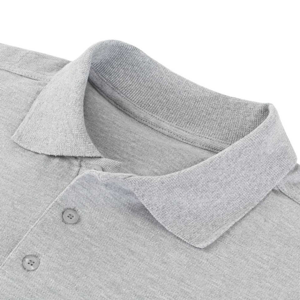 Рубашка поло мужская Virma Stretch, серый меланж, XXL