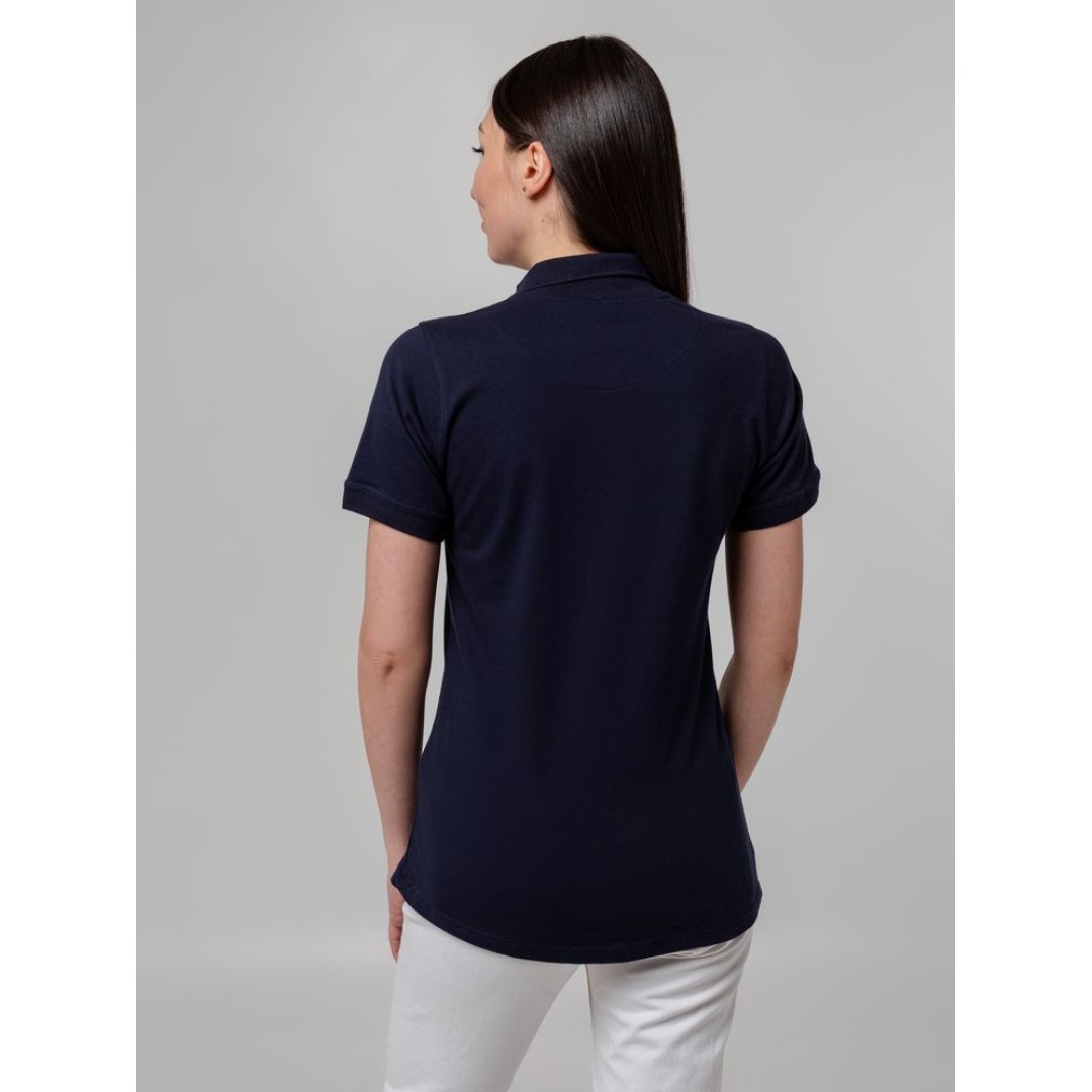 Рубашка поло женская Virma Stretch Lady, темно-синяя, XL